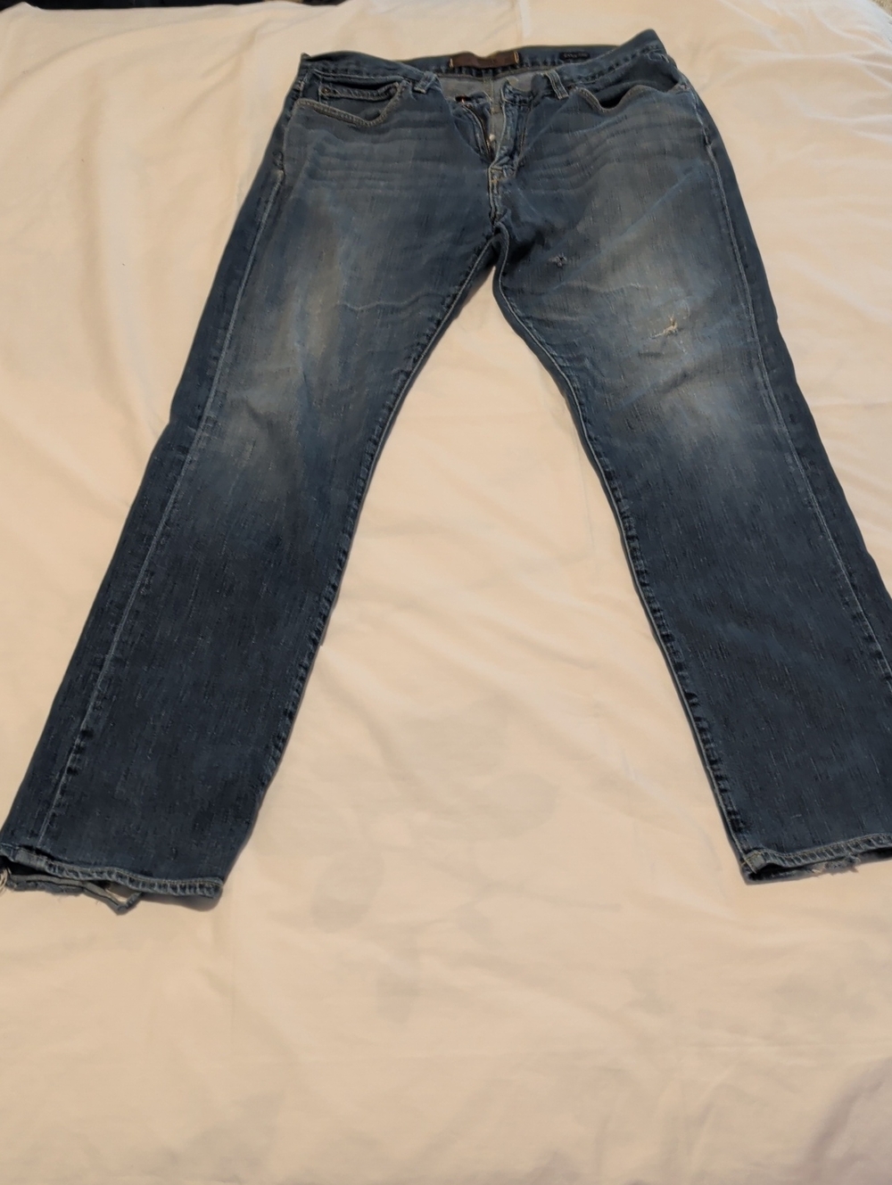Men's Agave Waterman Relaxed Straight Blue Washed Jeans